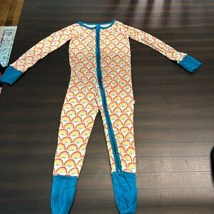 Little Sleepies Rainbow Zippy